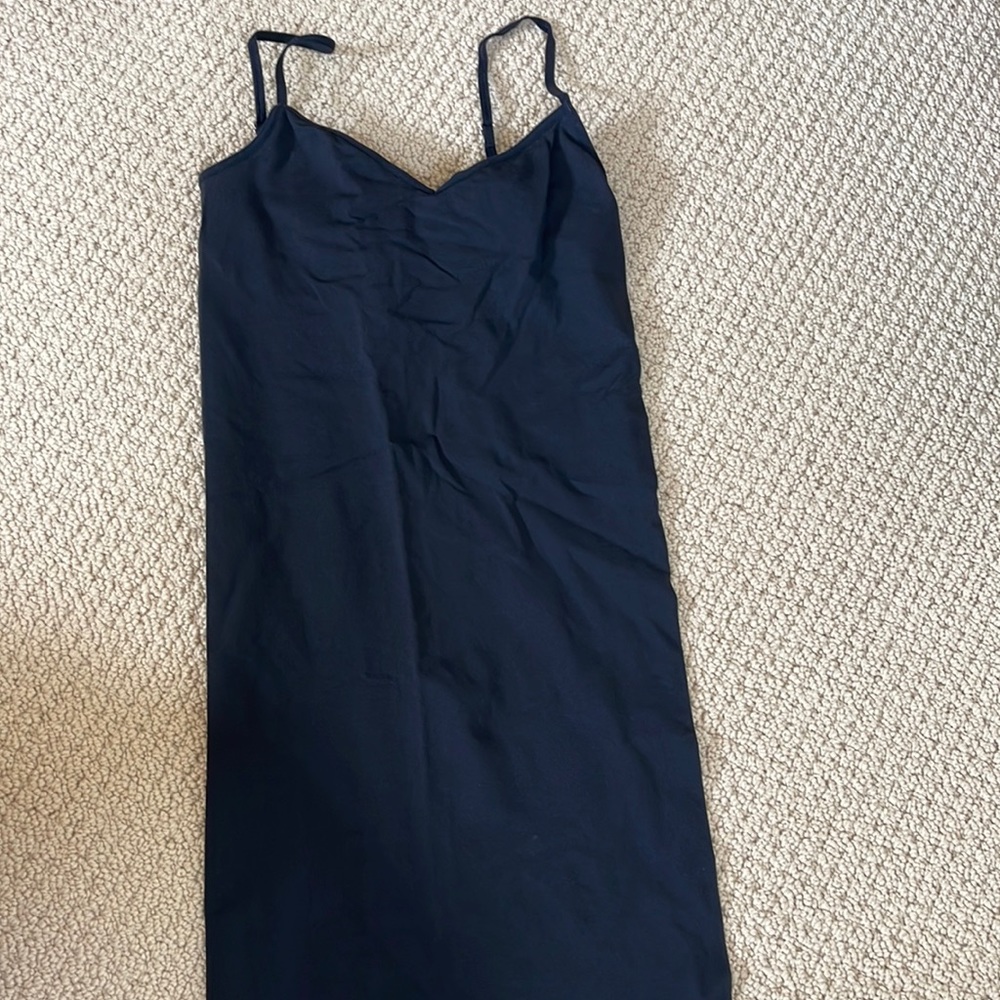 Banana republic black seamless essential dress size XS